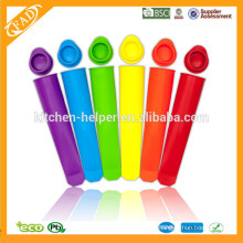 Top Sell Ice Cube Tray Popsicle Mold / Silicone Popsicle Moule / Silicone Commercial Ice Popsicle Moules